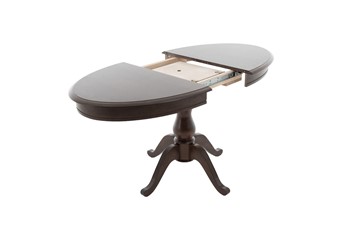 Кухонный стол раскладной Фабрицио-1 исп. Эллипс, Тон 11 Покраска + патина с прорисовкой (на столешнице) в Магадане - предосмотр 2