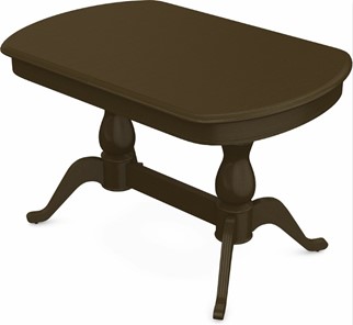 Кухонный стол раскладной Фабрицио-2 исп. Мыло 1200, Тон 5 Покраска + патина с прорисовкой (на столешнице) в Магадане