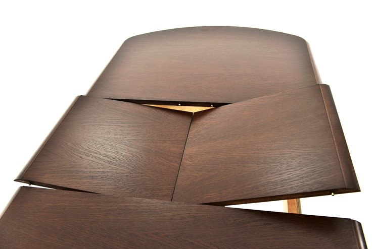 Кухонный раскладной стол Фабрицио-2 исп. Мыло 1400, Тон 10 (Морилка/Эмаль) в Магадане - изображение 4