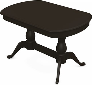 Кухонный стол раскладной Фабрицио-2 исп. Мыло 1600, Тон 11 Покраска + патина с прорисовкой (на столешнице) в Магадане