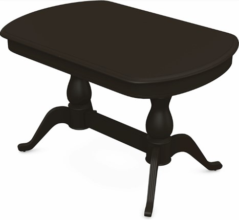 Кухонный стол раскладной Фабрицио-2 исп. Мыло 1600, Тон 11 Покраска + патина с прорисовкой (на столешнице) в Магадане - изображение
