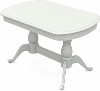 Кухонный раздвижной стол Фабрицио-2 исп. Мыло 1600, Тон 9 Покраска + патина с прорисовкой (на столешнице) в Магадане