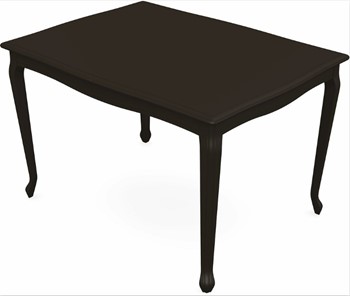Кухонный раздвижной стол Кабриоль 1200х800, тон 11 Покраска + патина с прорисовкой (на столешнице) в Магадане
