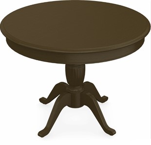 Раздвижной стол Леонардо-1 исп. Круг 900, тон 5 (Морилка/Эмаль) в Магадане