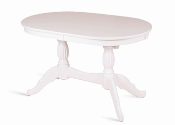Кухонный раскладной стол Лилия-1300 (белая эмаль) 78,5x82x130+35 в Магадане - предосмотр 3