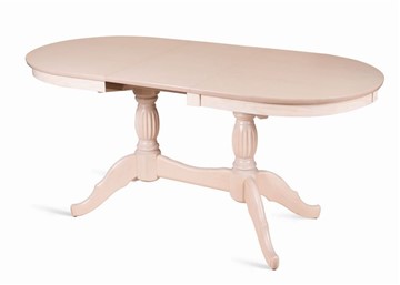 Кухонный стол раздвижной Лилия-1300 (беленый дуб) 78,5x82x130+35 в Магадане - предосмотр 2