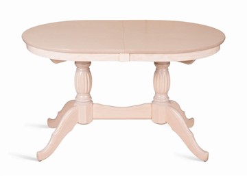 Кухонный стол раздвижной Лилия-1300 (беленый дуб) 78,5x82x130+35 в Магадане - предосмотр