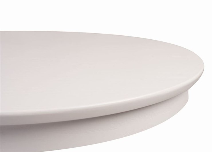 Кухонный раздвижной стол Лилия (белая эмаль) 78,5x82x110+35 в Магадане - изображение 1