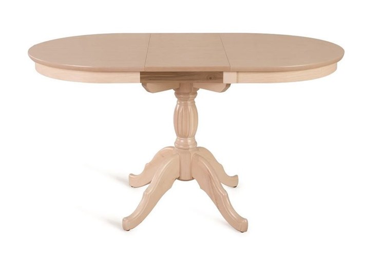 Раздвижной стол Лилия (беленый дуб) 78,5x82x110+35 в Магадане - изображение 1