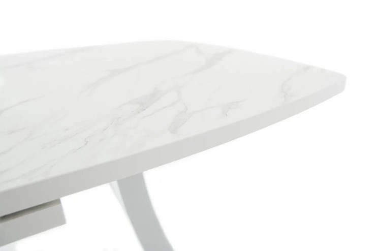 Раздвижной стол Милан Пластик (Камень белый) в Магадане - изображение 5