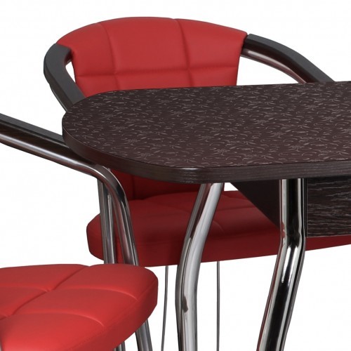 Обеденный раздвижной стол Милтон, СРП С-209Р, 90 (118)x60x75 в Магадане - изображение 13