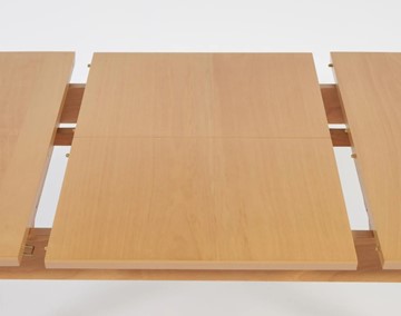 Кухонный раздвижной стол Pavillion (Павильон) бук/мдф 80x120+40x75, Натуральный арт.13982 в Магадане - предосмотр 5