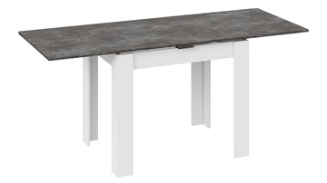 Кухонный стол раздвижной Промо тип 3 (Белый/Ателье темный) в Магадане - предосмотр 1