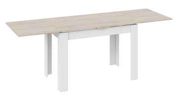 Кухонный стол раскладной Промо тип 4 (Белый/Дуб сонома светлый) в Магадане - предосмотр 1