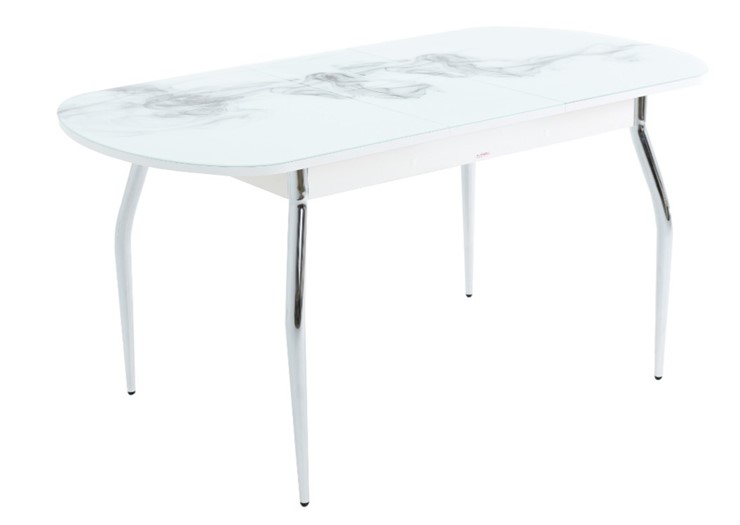 Кухонный раскладной стол Ривьера исп.1 ноги метал. крашеные №24 Фотопечать (Фрукты №16) в Магадане - изображение 5