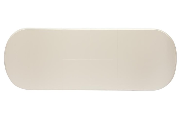 Кухонный раскладной стол Siena ( SA-T6EX2L ) 150+35+35х80х75, ivory white (слоновая кость 2-5) арт.12490 в Магадане - изображение 4
