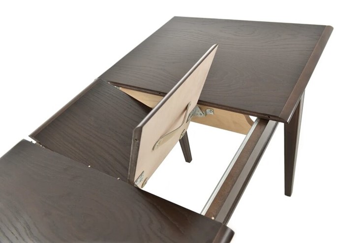 Кухонный стол раздвижной Сиена исп. 2, (Тон 7 - Орех тёмный) в Магадане - изображение 3