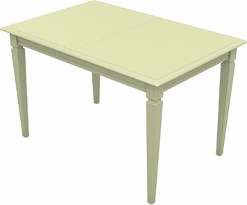 Кухонный стол раздвижной Сиена исп.2, тон 10 Покраска + патина с прорисовкой (на столешнице) в Магадане