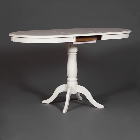 Кухонный стол раздвижной Solerno (ME-T4EX) 70х100+29х75, ivory white (слоновая кость 2-5) арт.12483 в Магадане - изображение 8
