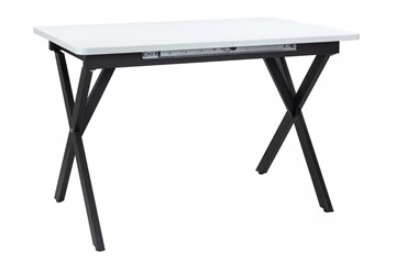 Кухонный стол раскладной Стайл № 11 (1100/1500*700 мм.) столешница пластик, форма Форте, с механизмом бабочка в Магадане - предосмотр 2