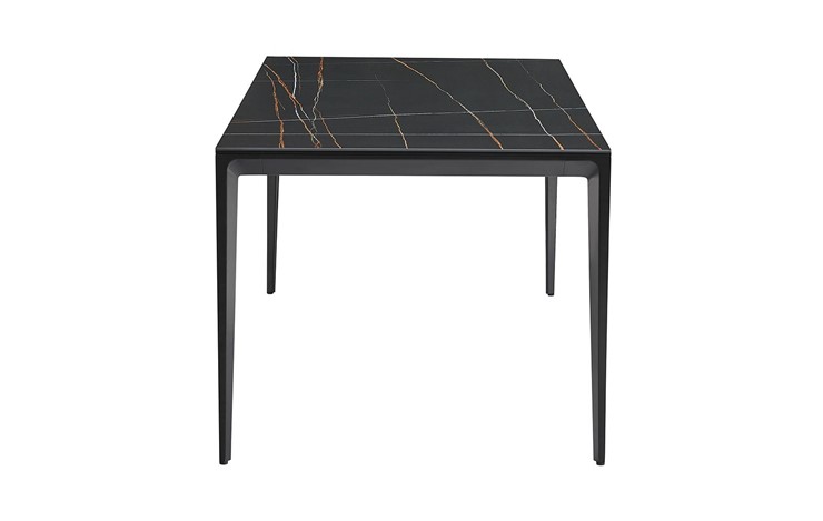 Кухонный обеденный стол DT-2010 черная керамика MR32  (180) в Магадане - изображение 2