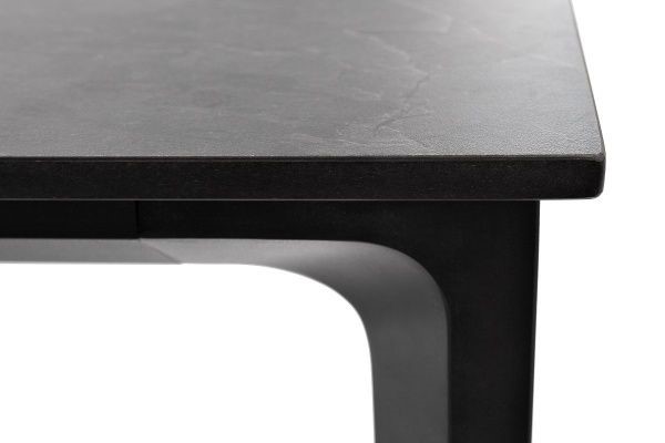 Кухонный стол Малага Арт.: RC658-160-80-A black в Магадане - изображение 4