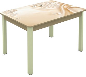 Обеденный стол Мюнхен исп. 2 ноги метал. крашеные №23 Фотопечать (Текстура №41) в Магадане