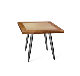 Кухонный обеденный стол SHT-TU14 (4 шт.)/ТT7 60/60 (черный муар/брашированный коричневый/песочный) в Магадане - предосмотр