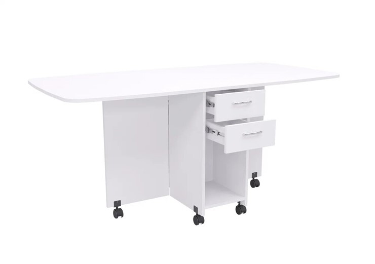 Кухонный стол 1-6702, Белый в Магадане - изображение 1