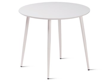 Обеденный стол Орфей.4, Пластик Clean Touch White Melatone/white myar в Магадане