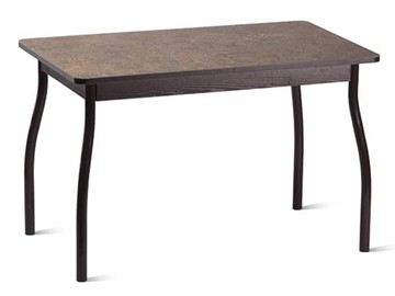 Кухонный стол Орион.4 1200, Пластик Урбан коричневый/Коричневый в Магадане