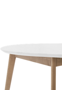 Кухонный стол Орион Classic 94, Дуб/белый в Магадане - предосмотр 4