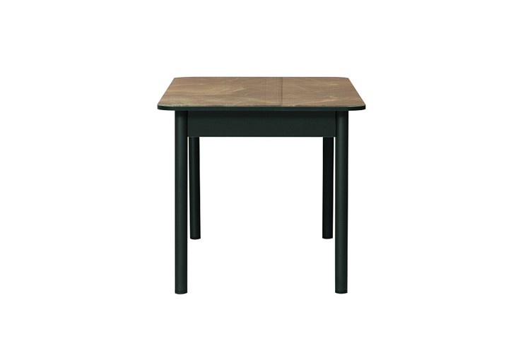 Кухонный стол 55.01 Аппетит, мрамор черный/металл черный в Магадане - изображение 1