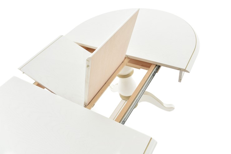 Раздвижной стол Фабрицио-2 исп. Овал 1200, Тон 10 (Морилка/Эмаль) в Магадане - изображение 3