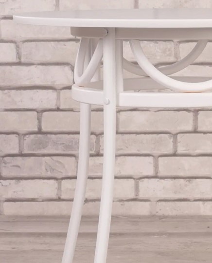 Стол Венский Вальс 800 (белая эмаль) в Магадане - изображение 1