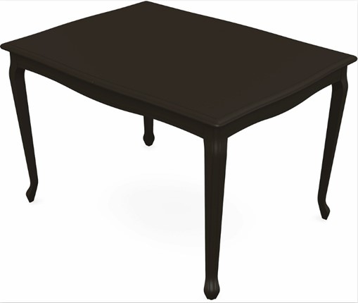 Кухонный стол раскладной Кабриоль 1200х800, тон 11 (Морилка/Эмаль) в Магадане - изображение