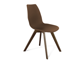 Обеденный стул SHT-ST29/S39 (коричневый ral 8014/темный орех) в Магадане