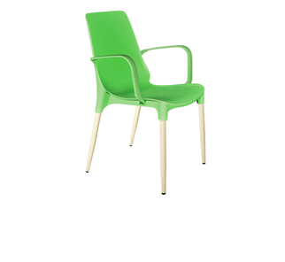 Кухонный стул SHT-ST76/S424-С (зеленый/ваниль) в Магадане