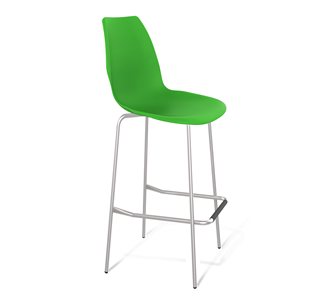 Барный стул SHT-ST29/S29 (зеленый ral 6018/хром лак) в Магадане