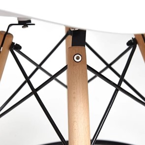 Барный кухонный стул Cindy Bar Chair (mod. 80) 46х55х106 белый арт.12656 в Магадане - предосмотр 2