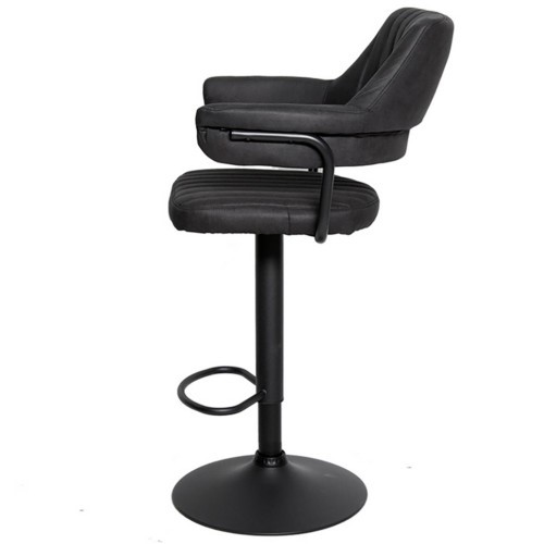 Мягкий барный стул КАНТРИ WX-2917 вельвет черный в Магадане - изображение 3