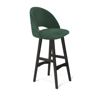 Барный стул SHT-ST34 / SHT-S65 (лиственно-зеленый/венге) в Магадане