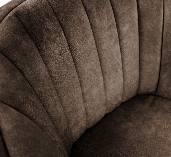Барный стул SHT-ST42-1 / SHT-S137 (кофейный трюфель/стальной/черный муар) в Магадане - изображение 6