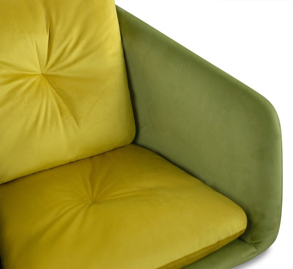 Барный стул SHT-ST43-2 / SHT-S94 (фисташковый десерт/прозрачный лак/черный муар) в Магадане - изображение 6