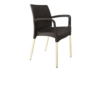 Кухонный стул SHT-ST68/S424-С (черно-коричневый/ваниль) в Магадане - предосмотр