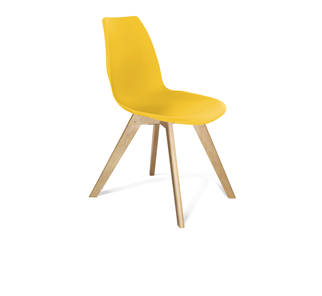 Кухонный стул SHT-ST29/S39 (желтый ral 1021/прозрачный лак) в Магадане - предосмотр