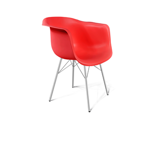 Обеденный стул SHT-ST31/S64 (красный/хром лак) в Магадане - предосмотр