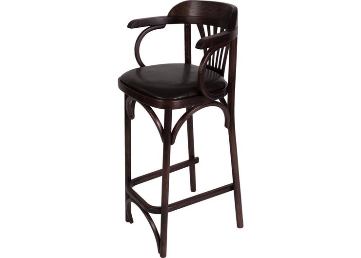 Барный стул 650 мягкий (темный тон) в Магадане - изображение 1