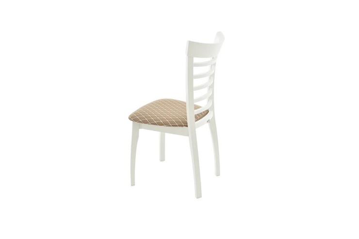 Обеденный стул Бурбон (Тон 9-Эмаль белая, Призма 37-1) в Магадане - изображение 5