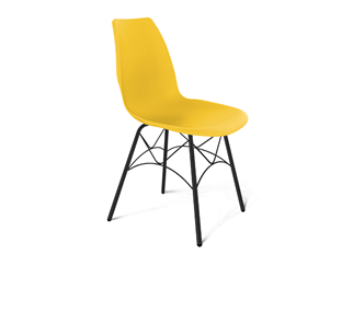 Обеденный стул SHT-ST29/S107 (желтый ral 1021/черный муар) в Магадане